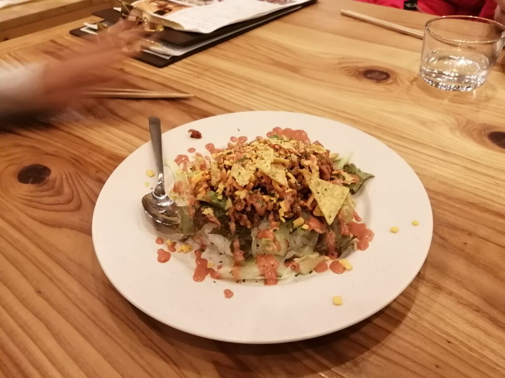 ハーベストムーンの料理の写真